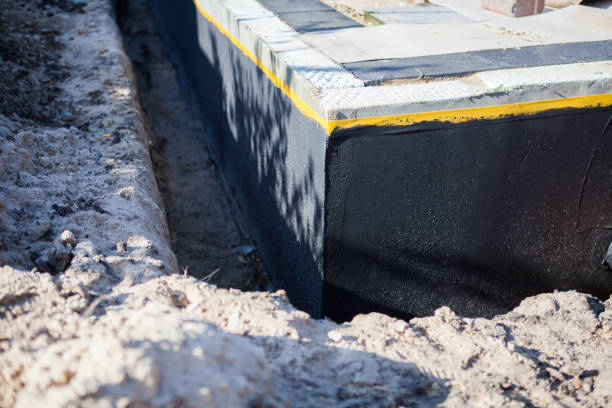 Residential Wet Basement Repair installation at a Marion, SC home by SJ Waterproofing Pros